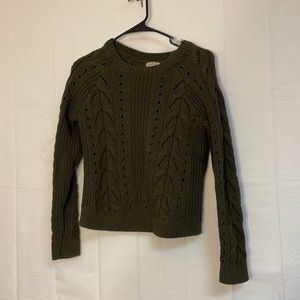 Lucky brand green women’s size medium sweater